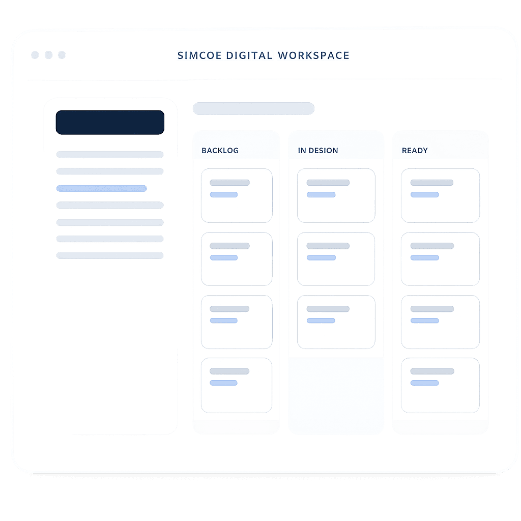 Product development dashboard