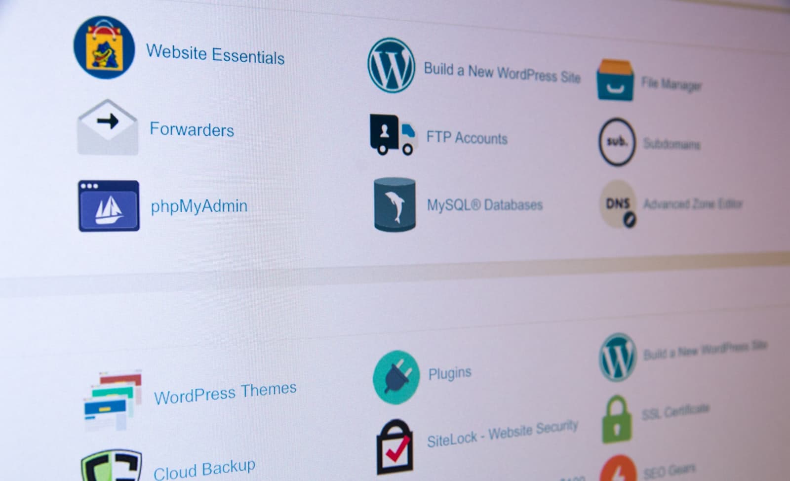 Web application platform dashboard