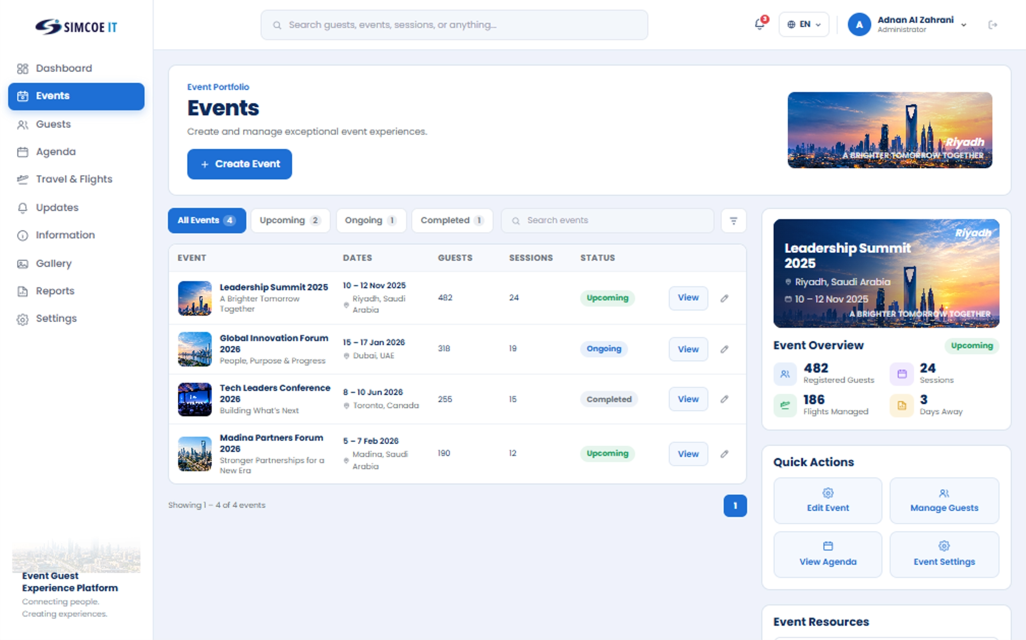 Organise Every Event with Ease