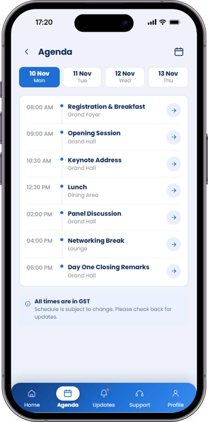 Stay on Schedule, Make the Most of Your Event