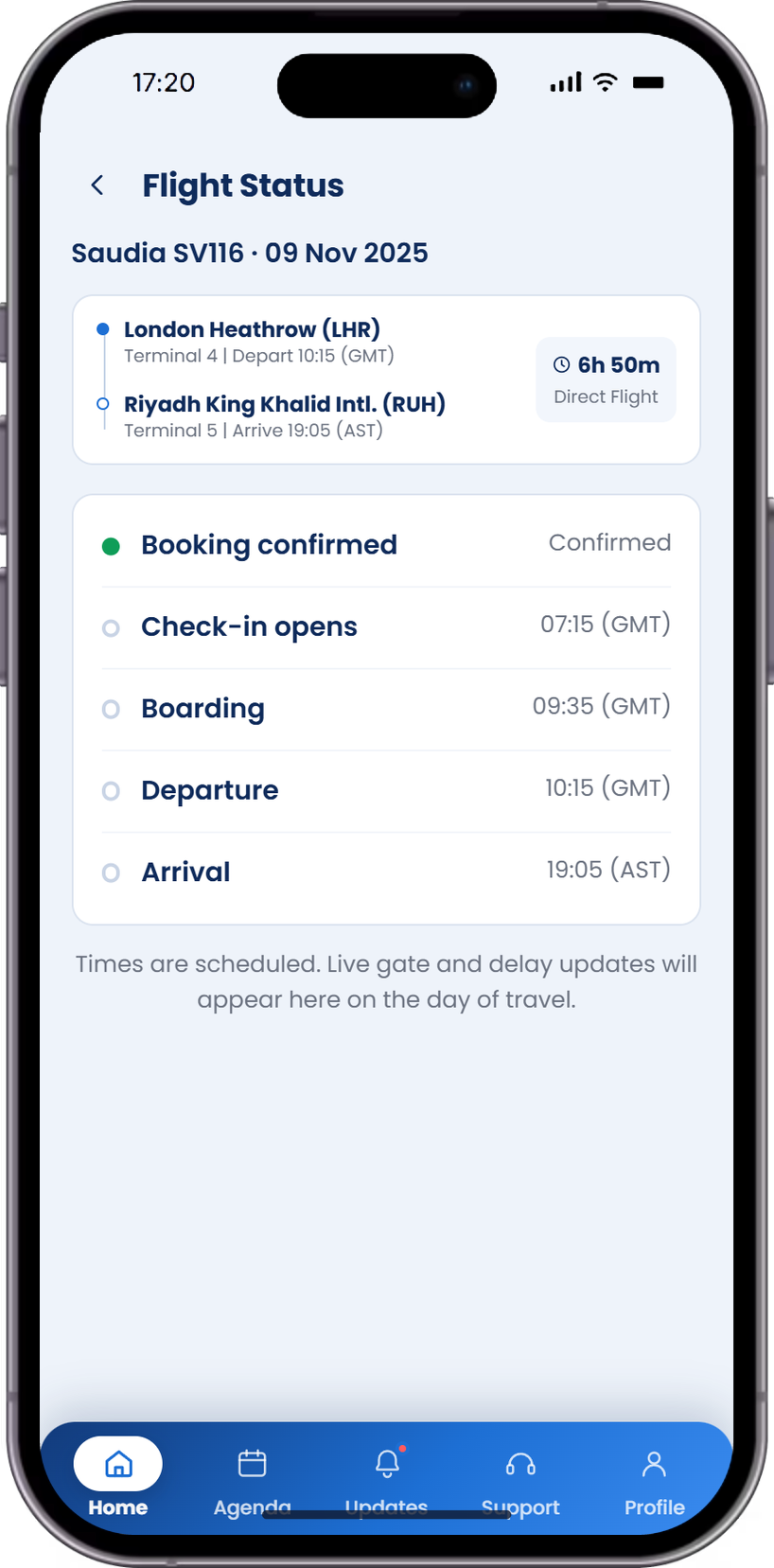 Live Flight Status